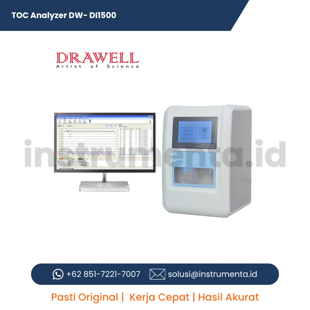 Distributor Resmi TOC Analyzer DW- DI1500 Akurat dan Ready Stock